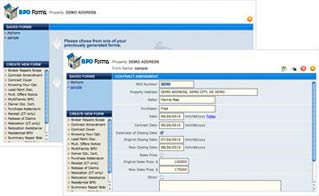 Broker Price Opinion Forms Screenshot